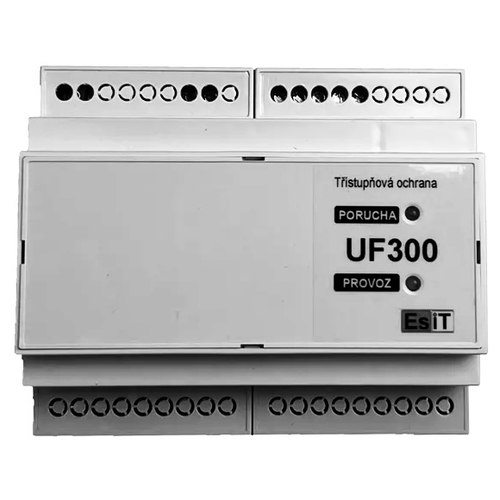 Ochrana 3-stupňová UF300 pre FVE DIN nastavené parametre pre SSE