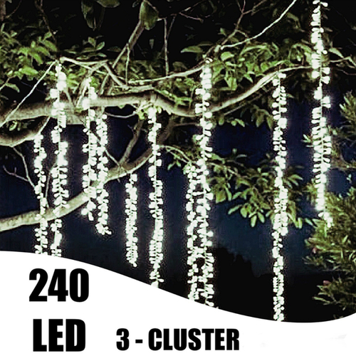 LED 3-cluster - 240 LED - W-Flash