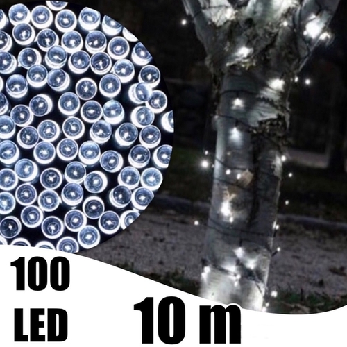 Osvetlenie LED reťaz - 10m, 100 LED, W