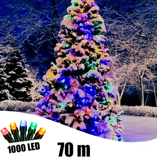 Vianočná LED reťaz - 1000 LED, MC